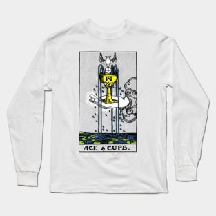 Ace of Cups Tarot Long Sleeve T-Shirt